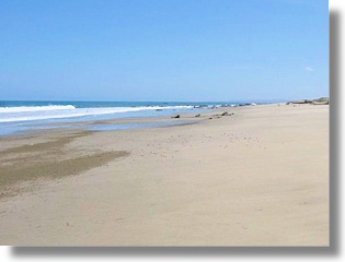 Grundstck am Meer und Strand von Peru bei Tumbes