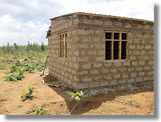Farmhaus vom Farmland bei Kibaha Tansania
