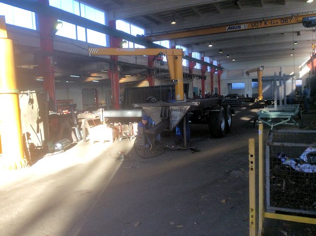 Montagehalle in Barwice Montagehalle in Barwice