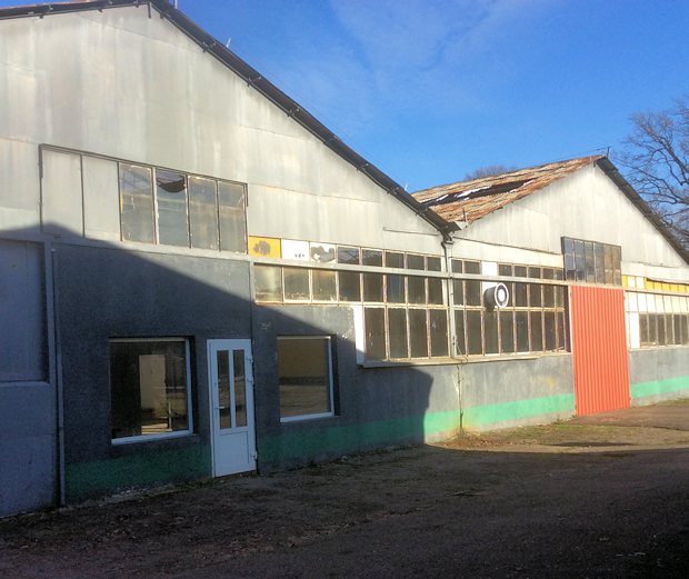 Lagerhallen in Barwice Polen Lagerhallen in Barwice Polen