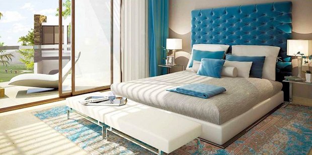 Schlafzimmer von einem Wohnhaus Ferienhaus in Dubai