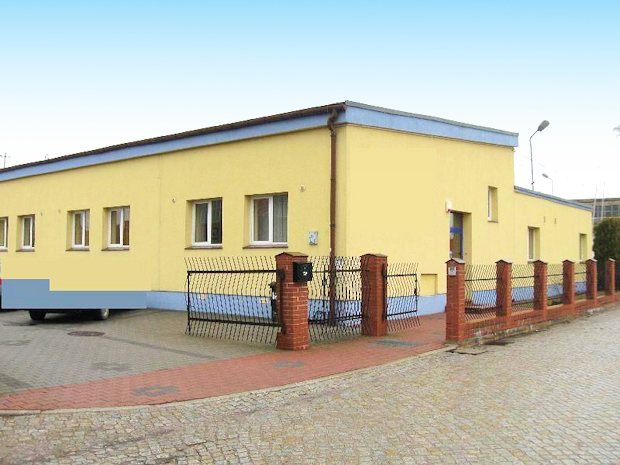 Gewerbehalle in Polen