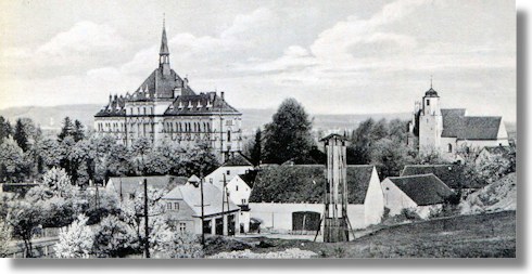 Schloss Mokrzeszw in Niederschlesien Polen