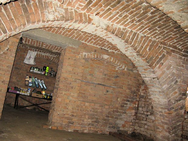 Gew�lbekeller vom Wohnhaus Ferienhaus