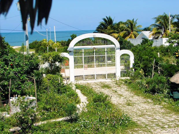 Grundstck vom Ferienhaus am Meer in Celestun Yucatan
