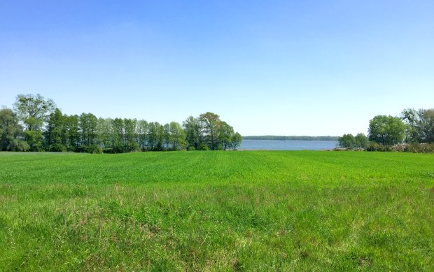 Baugrundstck am See Bledno in Polen