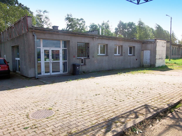 Brogebude auf dem Gewerbegrundstck