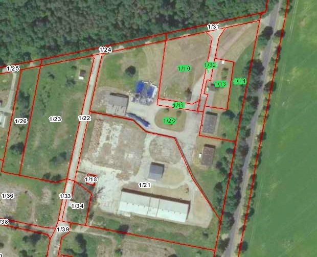 Gewerbegrundstck bei Kluczbork in Trzebiszyn - Lasowice Wielkie Opole Polen