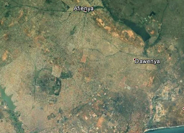 Baugrundst�ck bei Gbetsile Ningo-Prampram