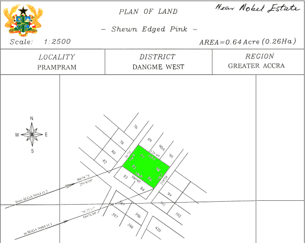 Bauland in Prampram Ghana