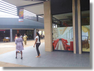Ladenlokal in Accra Ghana