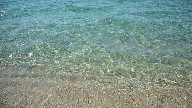 glasklares Wasser vom Schwarzen Meer