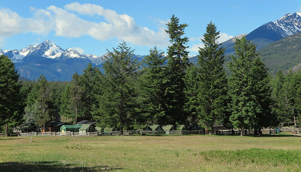 Campingplatz der Lodge