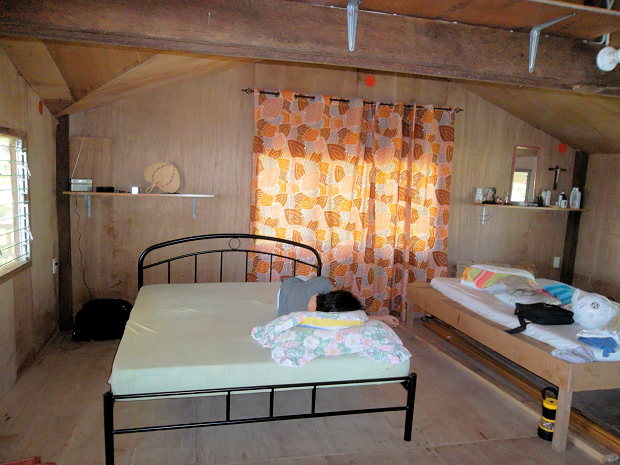 Zimmer im Obergeschoss vom Ferienhaus Strandhaus auf Negros