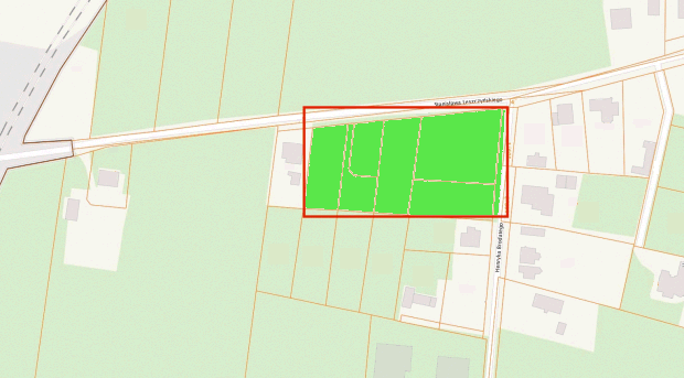 Bauland im westlichen Teil von Warschau zum Kaufen