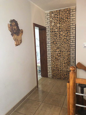 Flur im Obergeschoss der Villa