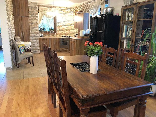 Essbereich Kche der Villa