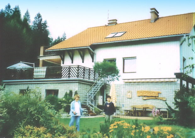 Garten der Villa