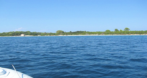 Male Orjule eine Insel in der Kvarner Bucht von Kroatien