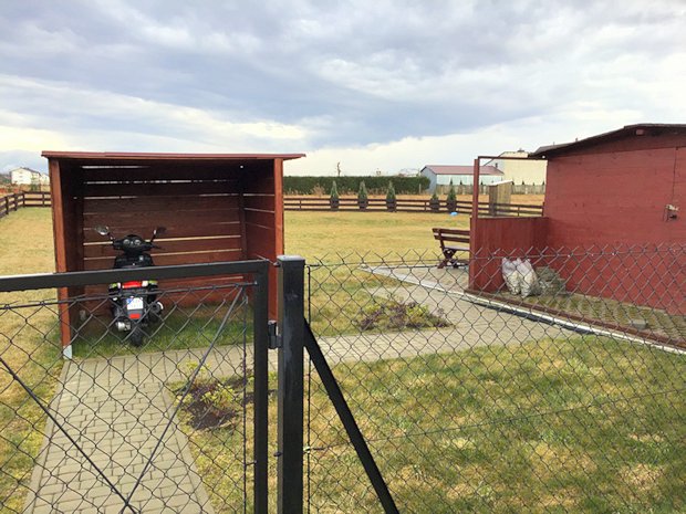 Grundstck vom Wohnhaus