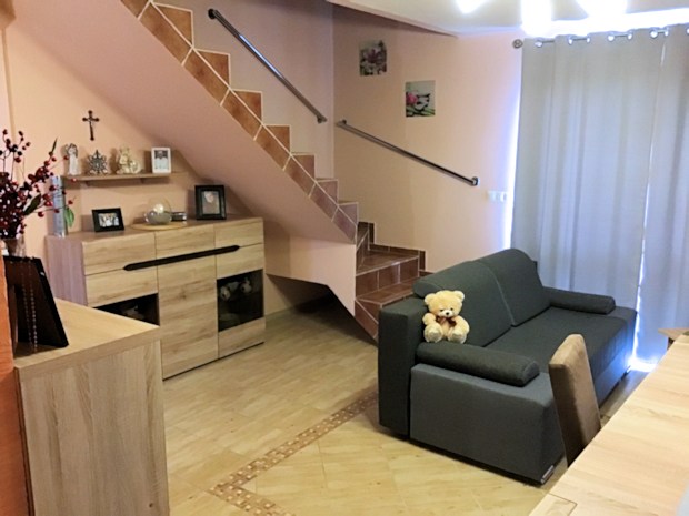 Wohnzimmer vom Wohnhaus in Nienadowka Polen