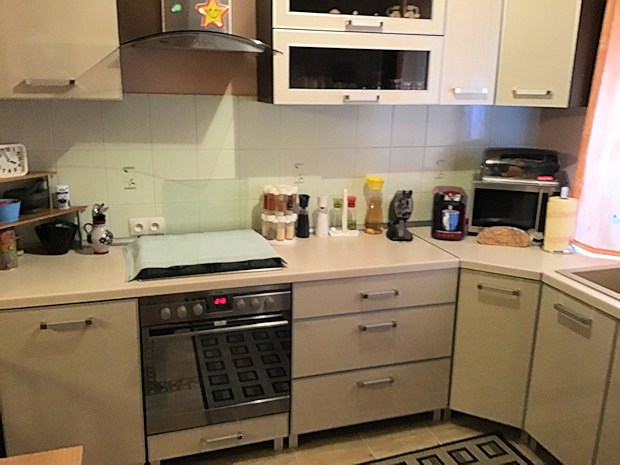 Kche des Wohnhauses bei Sokolow Malopolski im Karpatenvorland