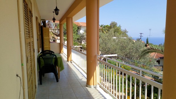 Balkon der groen Ferienwohnung