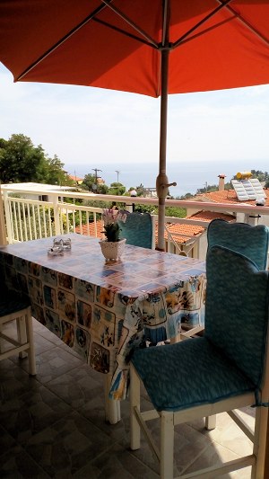 Balkon der Ferienwohnung