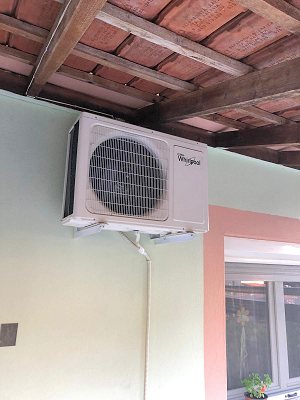 Klimaanlage des Wohnhauses