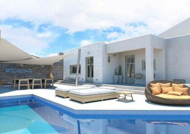 modernes Wohnhaus auf der Insel Paros zum Kaufen