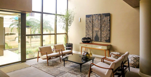 Lobby vom Apartmenthaus in Estreito Florianopolis Lobby vom Apartmenthaus in Estreito Florianopolis