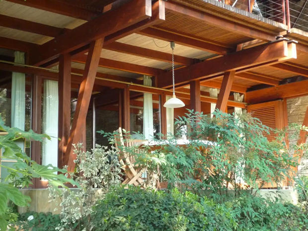 Terrasse vom Wohnhaus