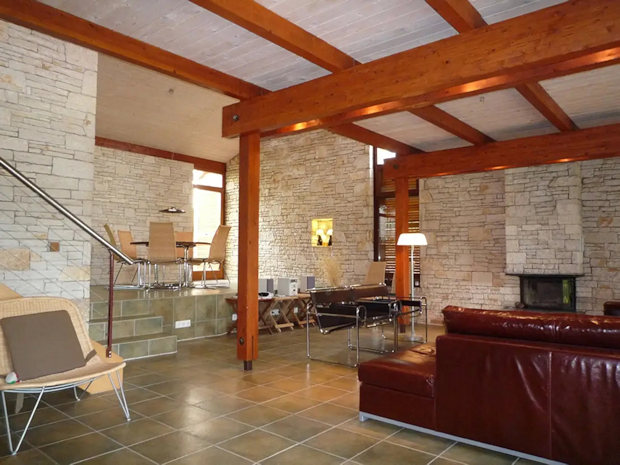 Wohnzimmer vom Einfamilienhaus