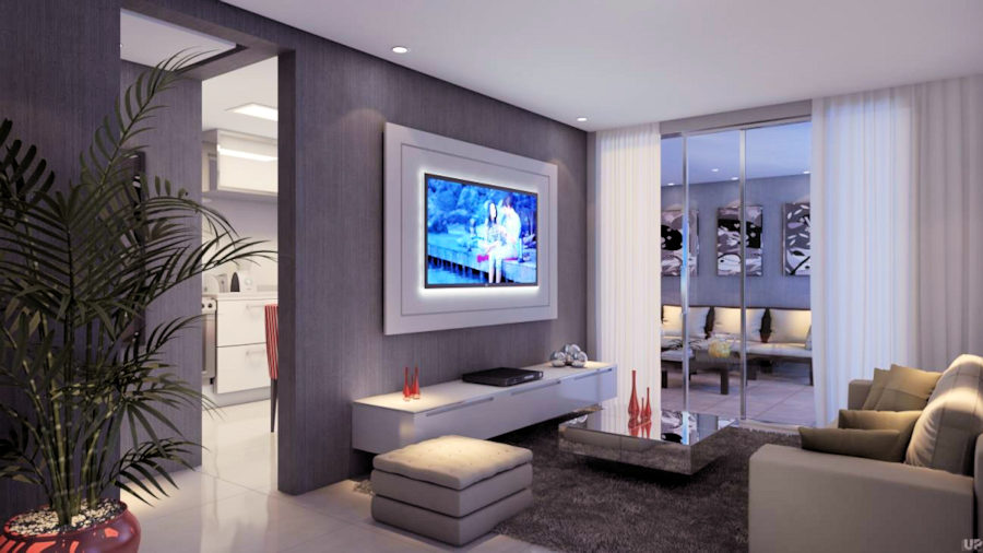 Wohnbereich eines Einfamilienhauses Wohnbereich eines Einfamilienhauses