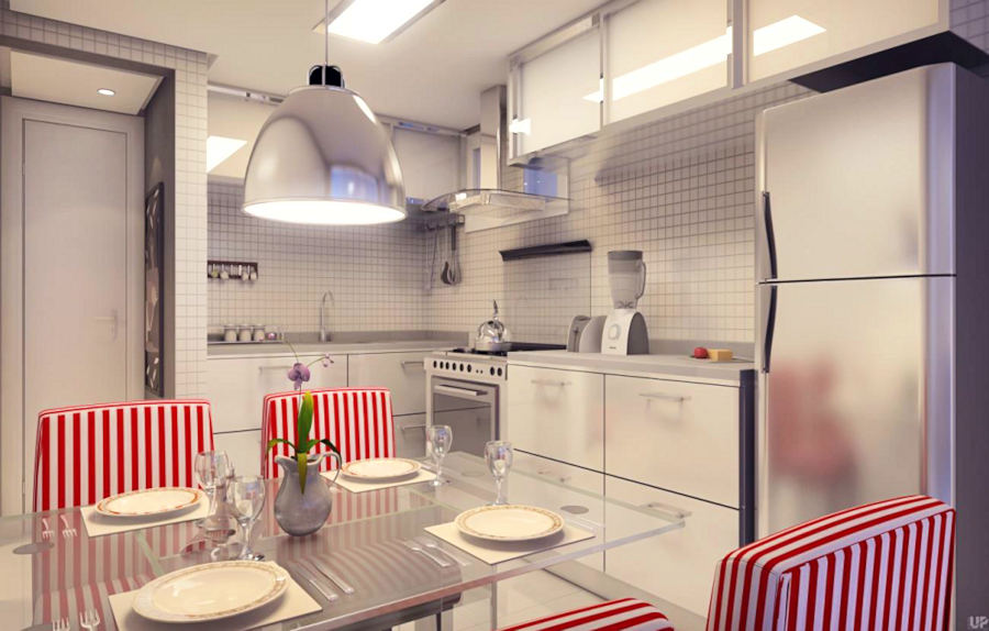 Küche vom Einfamilienhaus Küche vom Einfamilienhaus