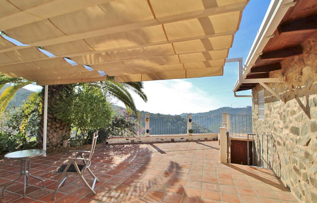 Terrasse vom Einfamilienhaus