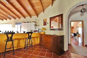 K�che des Hauses in S�dspanien