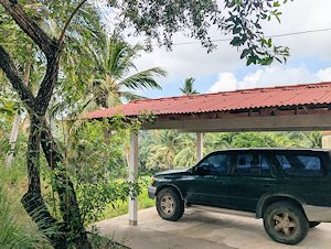 Carport der Granja