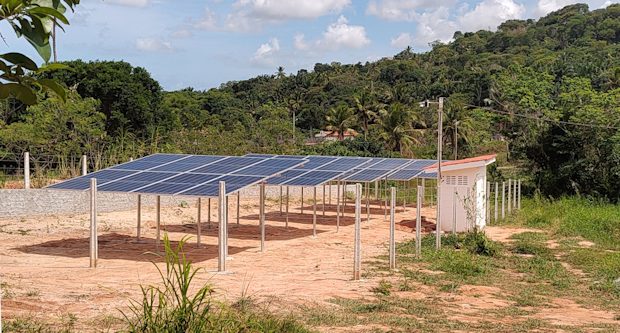 Solaranlage der H�user und Granja
