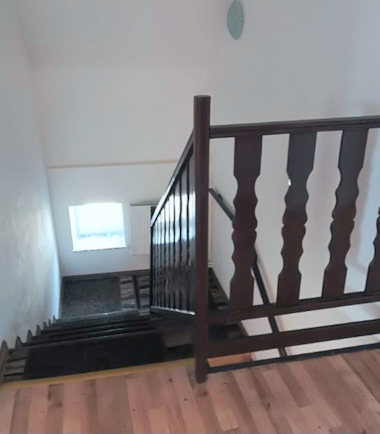 Treppe des Wohnhauses