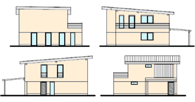mögliche Einfamilienhäuser auf dem Grundstück mögliche Einfamilienhäuser auf dem Grundstück