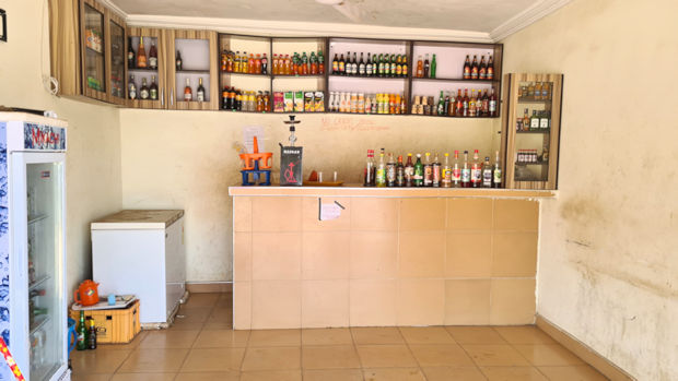 Getränkehandel im Geschäftshaus