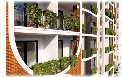 Wohnungen mit Balkon in Durres Albanien