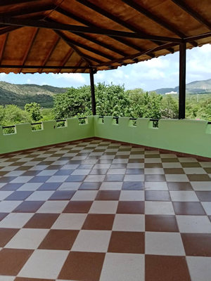Terrasse vom Wohnhaus auf Isla de Margarita Venezuela