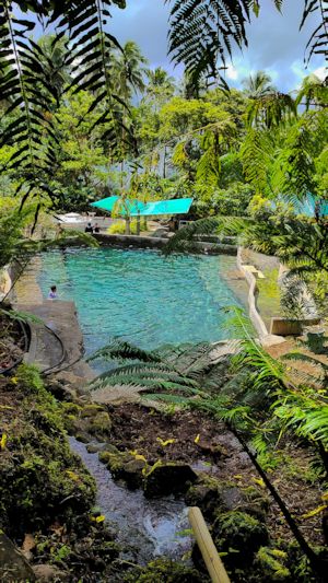 Swimming Pool der Ferienanlage