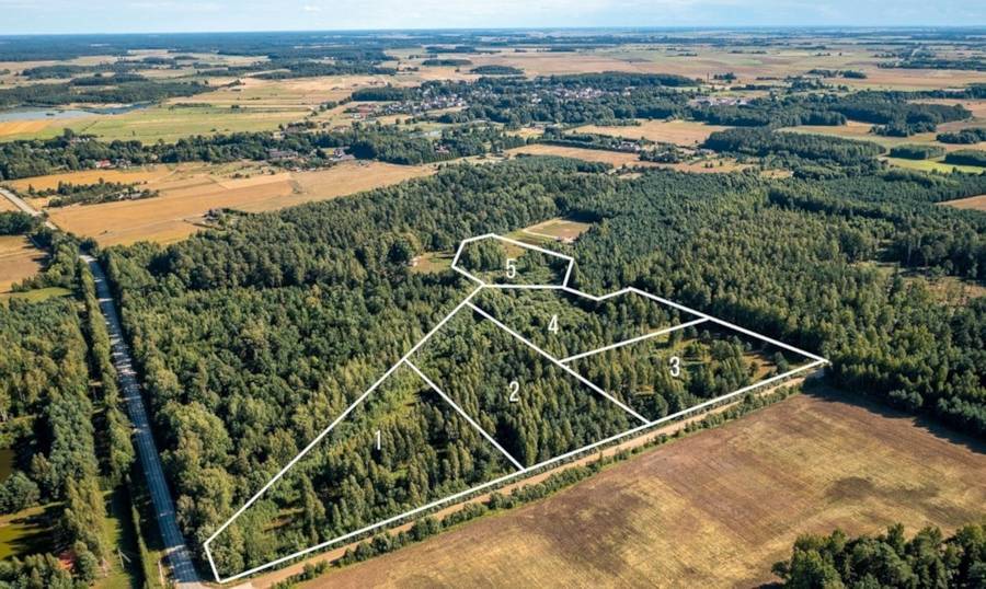 Baugrundstcke mit Wald bei Klaipeda Litauen zum Kaufen