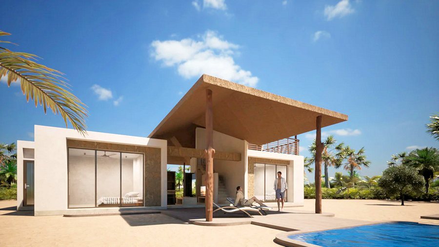 Haus Villa der Insel Pemba von Tansania Haus Villa der Insel Pemba von Tansania