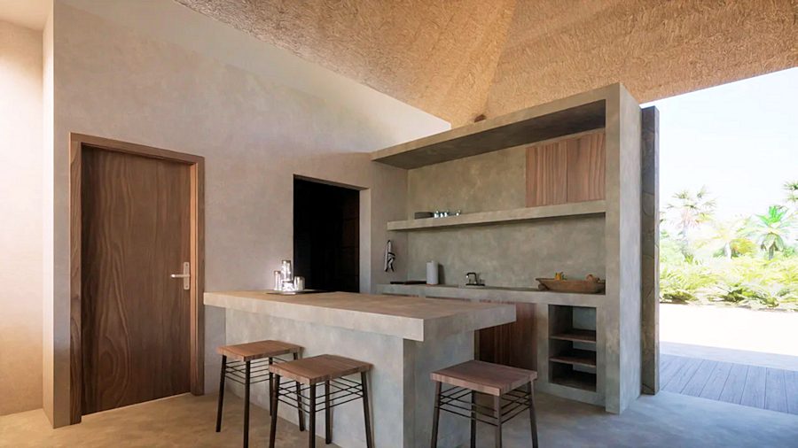 Küche der Villa Küche der Villa