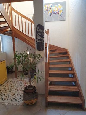 Treppenaufgang im Haus