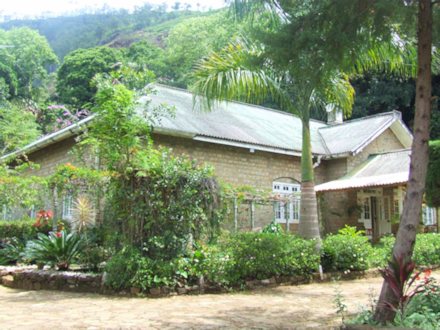 Villa des Eigners der Teefelder in Sri Lanka